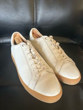 Mens, white, Suit Supply shoes, sz 9
